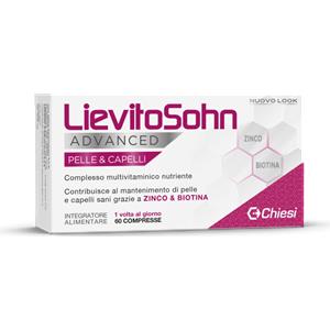 CHIESI FARMACEUTICI SpA LievitoSohn Advanced 60 Compresse - Integratore Per Il Benessere Di Pelle e Capelli