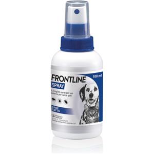 Boehringer Ingelheim Frontline Spray 100 ml - Antiparassitario per Cani e Gatti, Protezione Efficace contro Pulci, Zecche e Pidocchi a Partire dai 2 Giorni di Vita