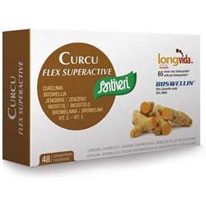 SANTIVERI Sa Santiveri Curcu Flex Superactive Integratore Muscolare 40 Compresse