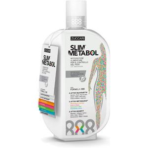 Zuccari Slim Metabol 888 ml - Integratore Alimentare per il Controllo del Peso con Estratti Vegetali