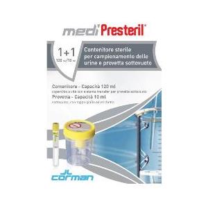 CORMAN SpA Medipresteril Contenitore Sterile Campionamento Urine con Provetta
