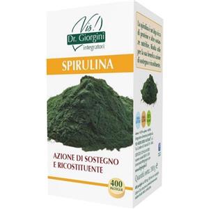 Dr. Giorgini Spirulina 400 Pastiglie - Integratore Alimentare Ricco di Proteine e Nutrienti