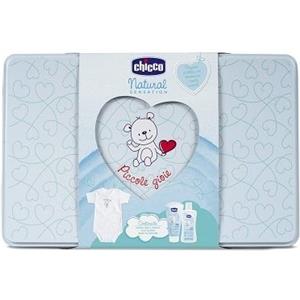 Chicco Natural Sensation Cofanetto Regalo Body 3 Pezzi per Neonati - Set Completo per Igiene e Cura del Corpo