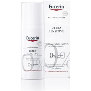 Eucerin UltraSENSITIVE Crema Lenitiva 50ml - Sollievo Immediato per Pelle Normale e Mista