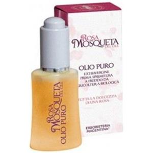 Erboristeria Magentina Olio di Rosa Mosqueta Puro Bio 30 ml - 100% Naturale, Rigenerante e Tonificante