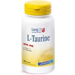 LONGLIFE Srl LongLife L-Taurine Integratore di Taurina 100 Capsule