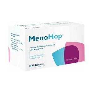 Metagenics MenoHop - Integratore per Menopausa con Estratto di Luppolo, 90 Capsule