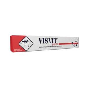 Aurora Biofarma Visvit Pasta Integratore Difese Fisiologiche per Cani e Gatti - Siringa 15 g
