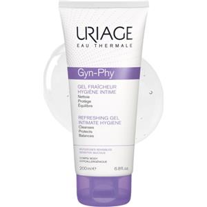 Uriage Gyn Phy Detergente Intimo Rinfrescante 200 ml - Deterge Delicatamente e Rispetta l'Equilibrio della Flora Intima