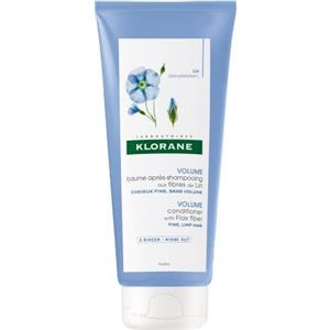 Klorane Balsamo al Lino Bio 200ml - Districa e Volumizza i Capelli Sottili con Ingredienti Naturali