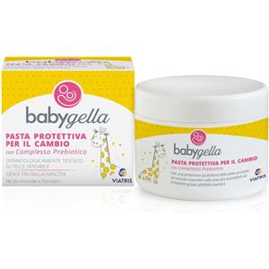 Babygella Pasta Protettiva 150ml - Protezione quotidiana per la pelle sensibile di neonati e bambini con complesso prebiotico