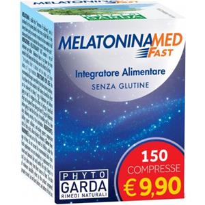 Phyto Garda Melatoninamed Fast - Integratore Sonno 150 Compresse con 1 mg di Melatonina