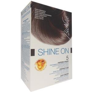 Bionike Shine On Tintura Castano Chiaro 5 - Colorazione Alta Performance e Nutrimento per Capelli