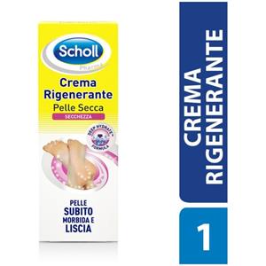 Scholl Crema Rigenerante Pelle Secca - Idratazione Profonda per Piedi Morbidi