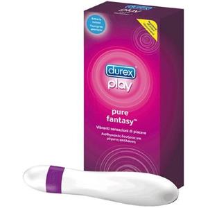 Durex Intense Pure Fantasy - Vibratore Massaggiatore Personale Compatto e Potente, Regolabile, Silenzioso e Resistente all'Acqua