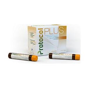 VR Medical Protocol Plus - Integratore Alimentare per Cartilagine Articolare con Collagene, Rosa Canina, Selenio e Vitamina C - 21 Flaconcini da 25 ml