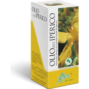 Aboca Olio all'Iperico Cosmetico Biologico 100ml - Emolliente per Viso e Corpo, Protegge e Idrata