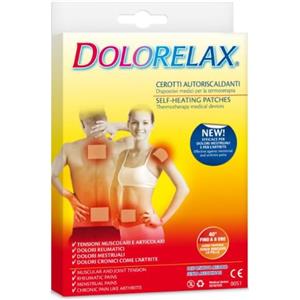 EURITALIA PHARMA (div.COSWELL) DOLORELAX MED Effetto caldo CEROTTO AUTORISCALDANTE 3 pezzi