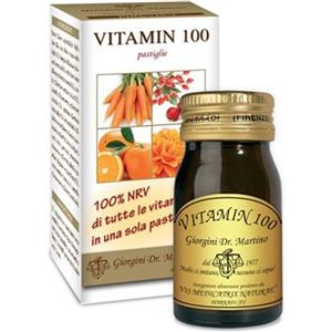 DR.GIORGINI SER-VIS Srl Dr. Giorgini Vitamin 100 Integratore Multivitaminico 60 Pastiglie