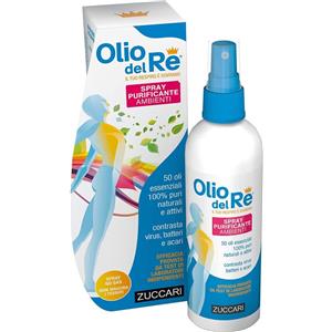 Zuccari Olio del Re Spray Purificante Ambienti 150 ml - Formula con 45 Oli Essenziali per una Purificazione Efficace