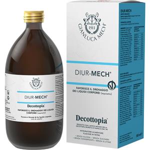 GIANLUCA MECH Diur-Mech 500ml - Integratore Drenante Liquido Senza Alcool, Zuccheri e Conservanti