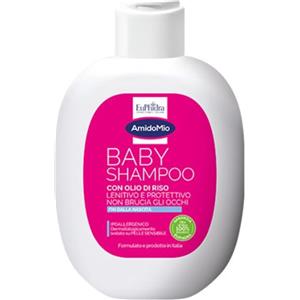 EuPhidra AmidoMio Baby Shampoo Delicato 200 ml - pH Isolacrimale, Non Brucia Gli Occhi, Ideale per Pelli Sensibili