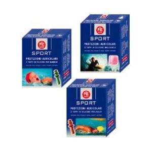 Pikdare Tappi Auricolari in Silicone Pic Sport - 6 Pezzi, Ideali per Sport Acquatici e Isolamento dai Rumori