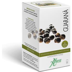 Aboca Guaranà Concentrato Totale - Integratore Alimentare 50 Opercoli con Proprietà Toniche e Stimolanti