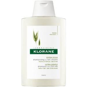 Klorane Shampoo al Latte di Avena - Shampoo Delicato per Tutti i Tipi di Capelli, 200 ml