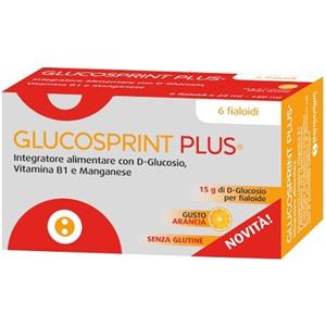 ADL FARMACEUTICI Srl Glucosprint Plus - Integratore per ipoglicemia - 6 Fiale
