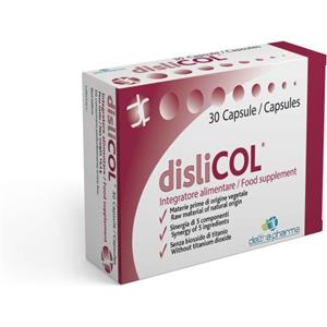 Deltha Pharma Dislicol - Integratore Alimentare per Colesterolo e Trigliceridi con Carciofo - 30 Capsule
