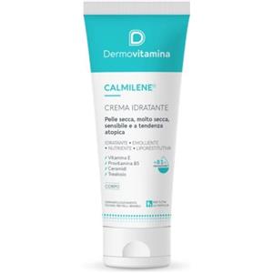 PASQUALI Srl Dermovitamina Calmilene Crema Idratante 250 ml - Idratante e Lenitiva per Pelle Secca e Sensibile