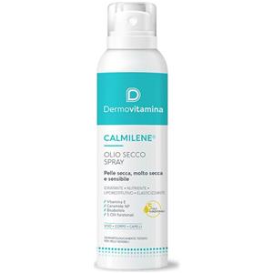 Dermovitamina Calmilene Olio Secco Spray 200 ml - Idratazione Intensa per Pelle Secca e Sensibile