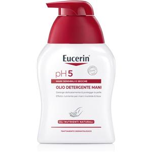 Eucerin pH5 Olio Detergente Mani 250ml - Deterge Delicatamente e Protegge dalla Disidratazione