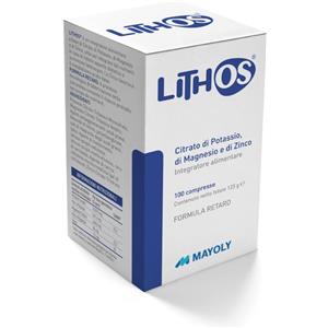 MAYOLY ITALIA SpA Lithos - Integratore per l'equilibrio acido-base - 100 compresse