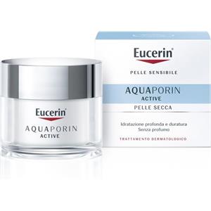 Eucerin AQUAporin Active Crema Idratante Ricca 50 ml - Per Pelli Secche e Sensibili