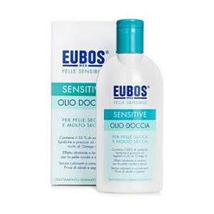 Eubos Med Sensitive Olio Doccia 200 ml - Detersione Delicata per Pelli Sensibili e Irritate