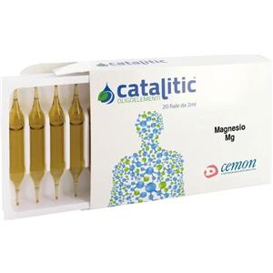 CEMON Catalitic Magnesio - 20 Fiale da 2 ml, Preparazione a base di Oligoelementi, Senza Glutine