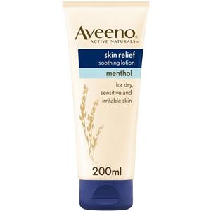 Aveeno Skin Relief Crema Idratante Lenitiva con Avena Colloidale e Mentolo - 200 ml per Pelli Secche e Sensibili