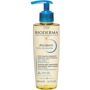 Bioderma Atoderm Huile de Douche 200 ml - Olio Doccia Rilipidizzante e Lenitivo per Pelle Sensibile e Secca