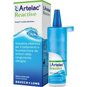 BAUSCH & LOMB-IOM SpA Artelac Reactive Gocce Oculari Multidose Flacone 10mL