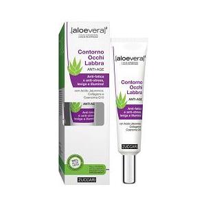 ZUCCARI Srl Zuccari AloeVera 2 Crema Contorni Occhi Labbra Antirughe 18 ml