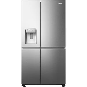 Hisense RS818N4TIE Frigorifero Side By Side, 632 L, Classe E, Inox