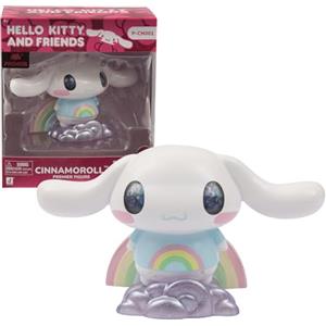 GIOCHI PREZIOSI Hello Kitty and Friends - Personaggio Cinnamoroll 10 Cm con Effetto Metal e Occhi Luccicanti