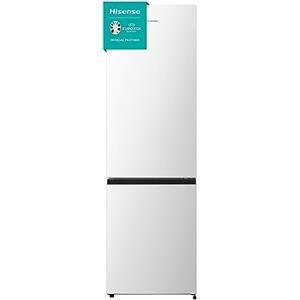 Hisense Rb329N4Awe Frigorifero Combinato A Libera Installazione, Total No Frost Con Ventilazione Multiflow, Bianco, Altezza 180 cm, Capacità Netta da 255 L