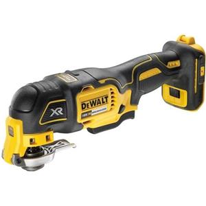 DeWalt DCS356N Utensile Multifunzione a Batteria 18V con Motore Brushless, 3 Velocità, Luce LED e 35 Accessori