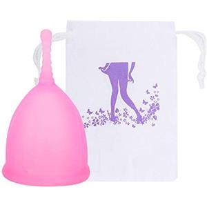 HURRISE Forniture Mestruali Riutilizzabili Senza Perdite Per Le Donne, Coppetta Mestruale In Silicone Riutilizzabile Per Coppette Mestruali