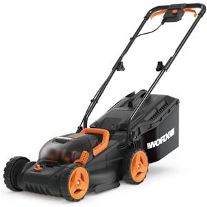 Worx Tagliaerba a batteria a velocità non regolabile WORX Powershare WG779E 40V L 34 cm, 2 batterie incluse