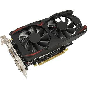 Annadue Scheda Grafica per Giochi GTX1050Ti con Doppie Ventole, Scheda Video DDR5 a 128 Bit da 4 GB per Giochi per PC Desktop, con Porte HDMI VGA (GTX1050Ti 4 GB DDR5 128 bit)