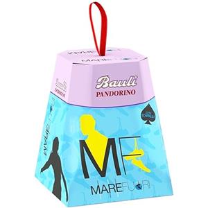 CAIYA Bauli Mini Pandoro Mare Fuori Pandorino Soffice con Sorpresa 90g